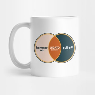 Legato Playing Venn Diagram Mug